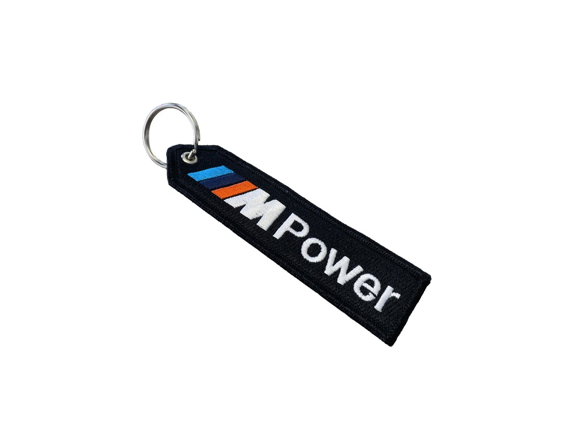 Embroidered Keychain for BMW M Power